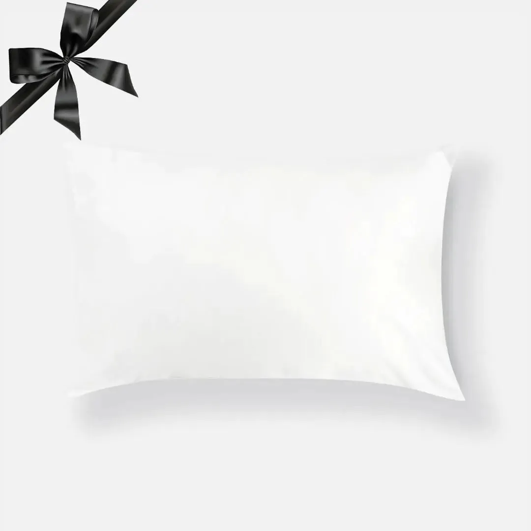 Clean Silver Pillowcase