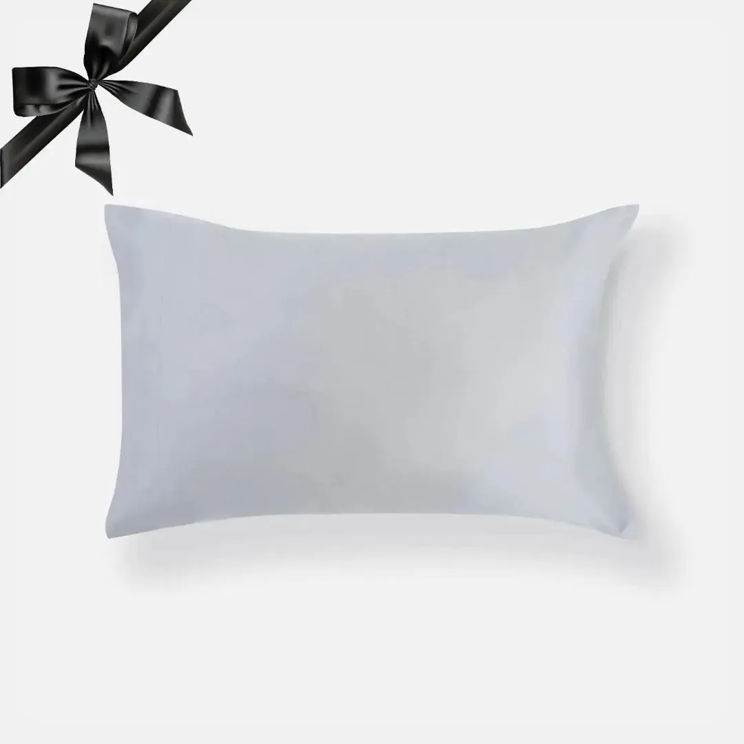 Clean Silver Pillowcase