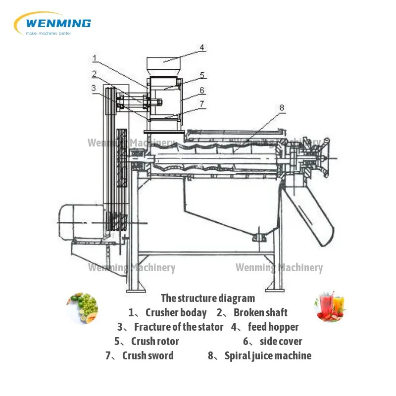 Commercial Pear Juicing Machine