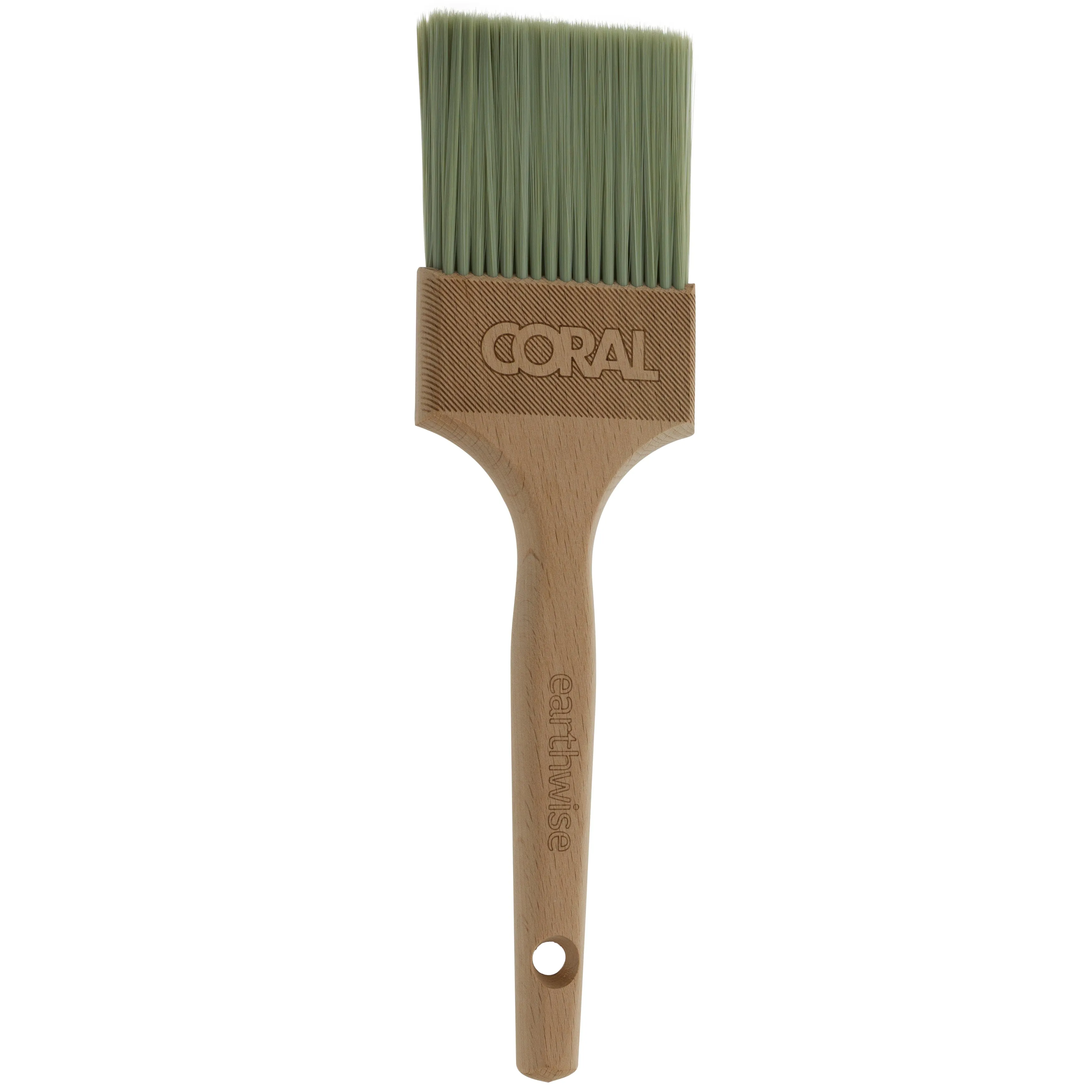 Coral Earthwise 3" Flat Paint Brush with Straight Cut