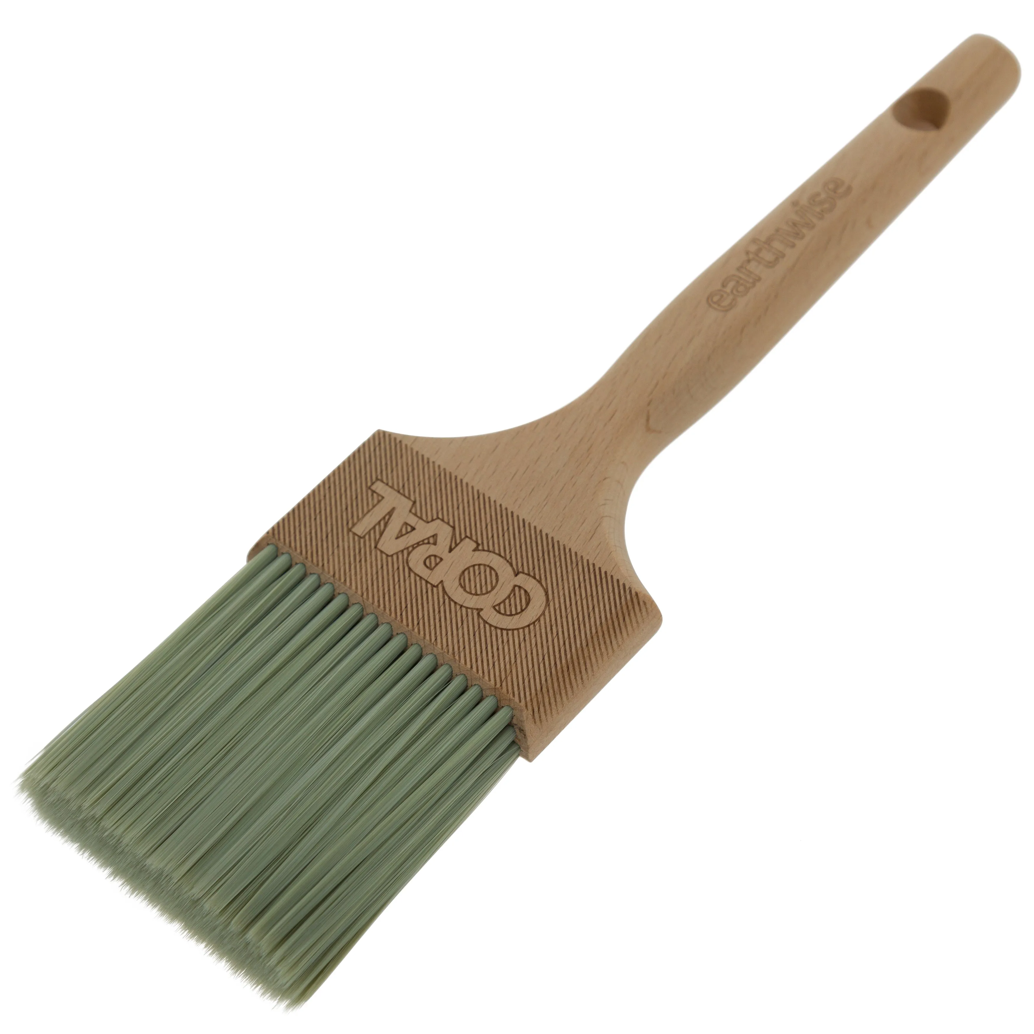 Coral Earthwise 3" Flat Paint Brush with Straight Cut