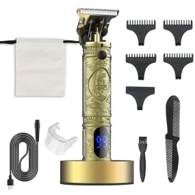 Cordless Hair Clippers with Charging Dock for Barber Rechargeable