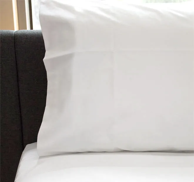 Crisp King Pillowcase White