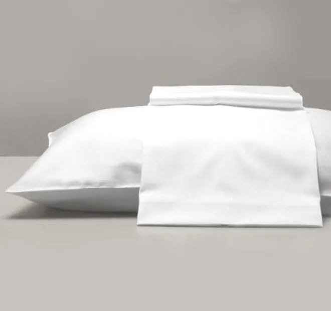 Crisp King Pillowcase White