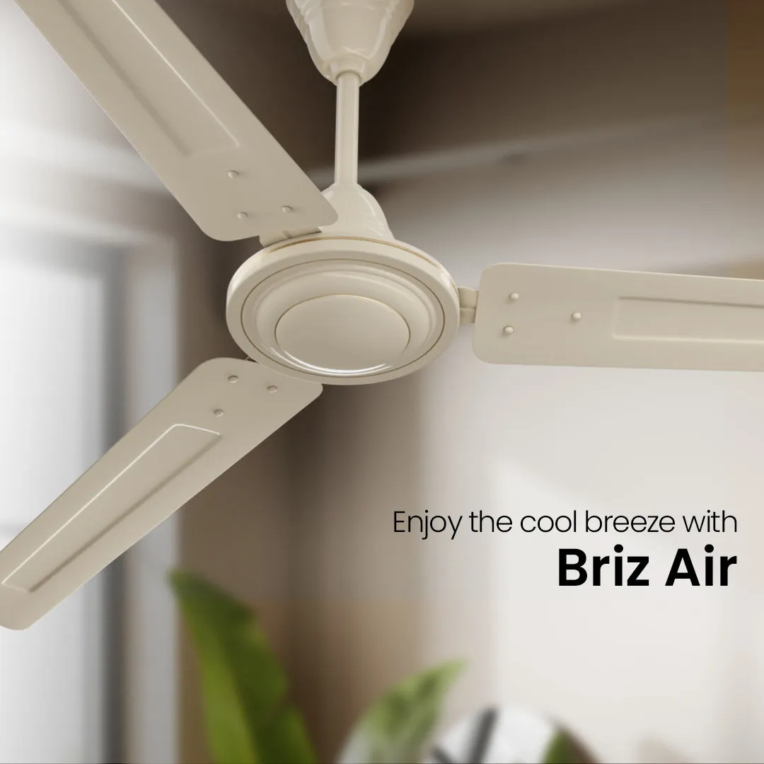 Crompton Surebreeze Brizair| Star Rated Ceiling Fan