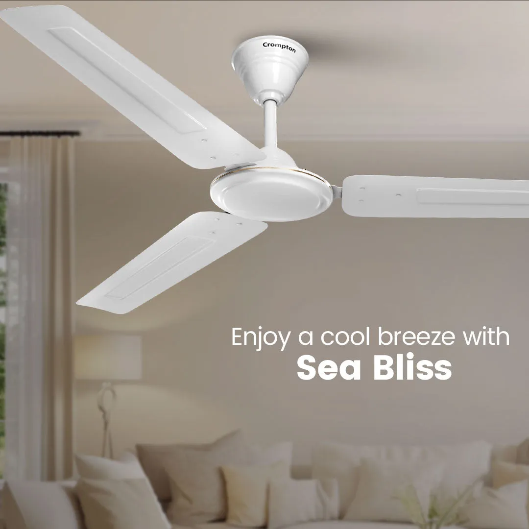 Crompton Surebreeze Sea Bliss | Star Rated Ceiling Fan