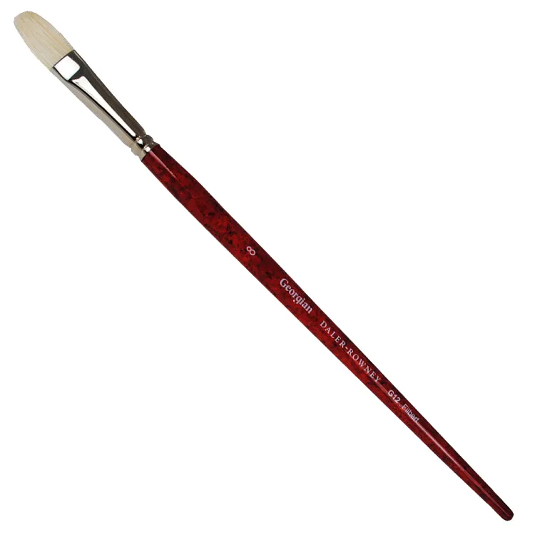 Daler Rowney Georgian Oil Brushes Series G12 Filbert No. 8