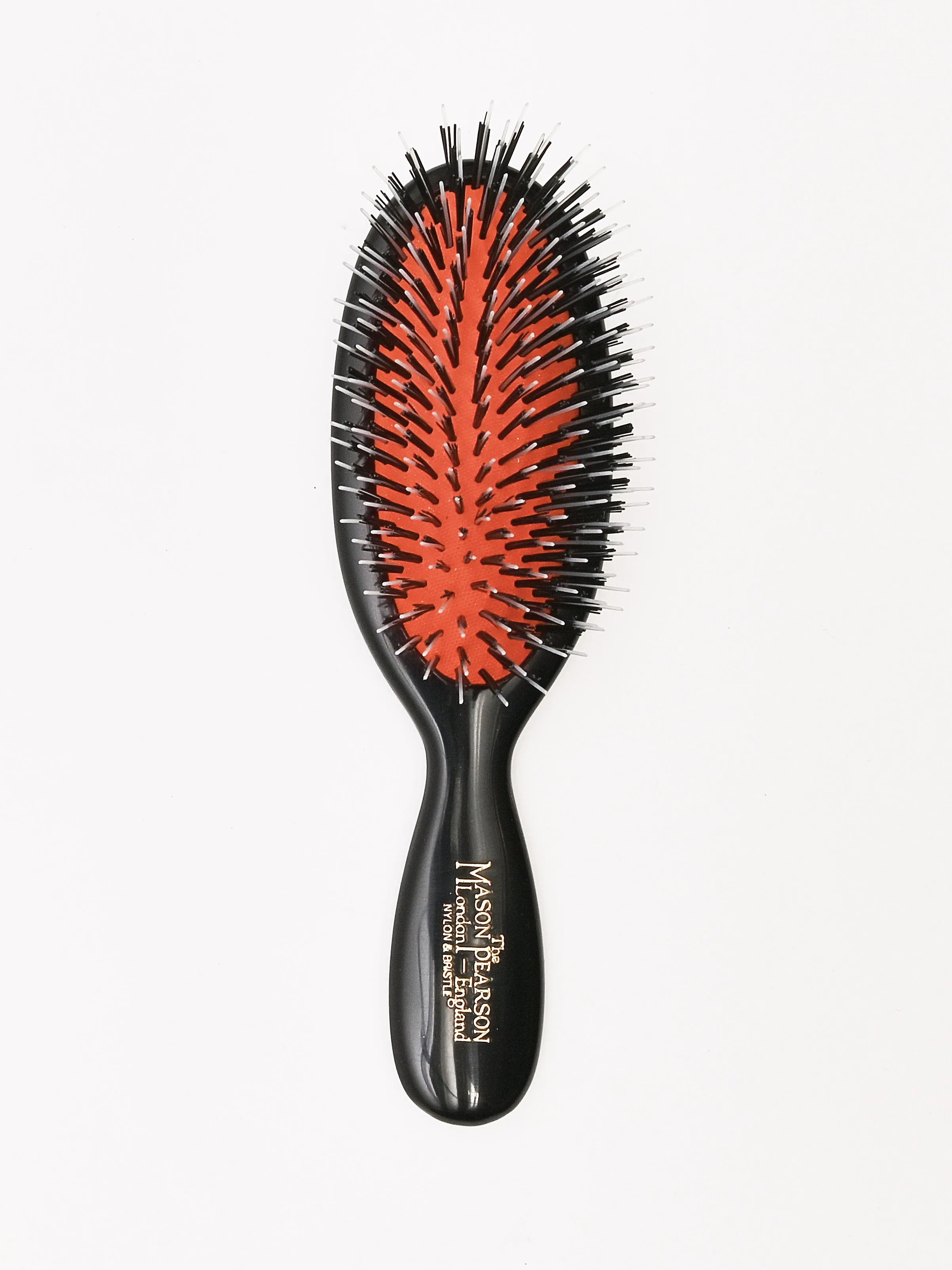 Dark Ruby Pocket Bristle & Nylon Hair Brush