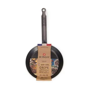 De Buyer Blue Carbon Steel Crepe Pan