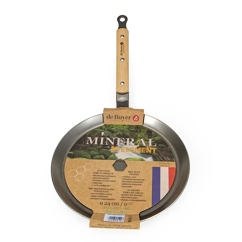 De Buyer Mineral B Element Crepe Pan