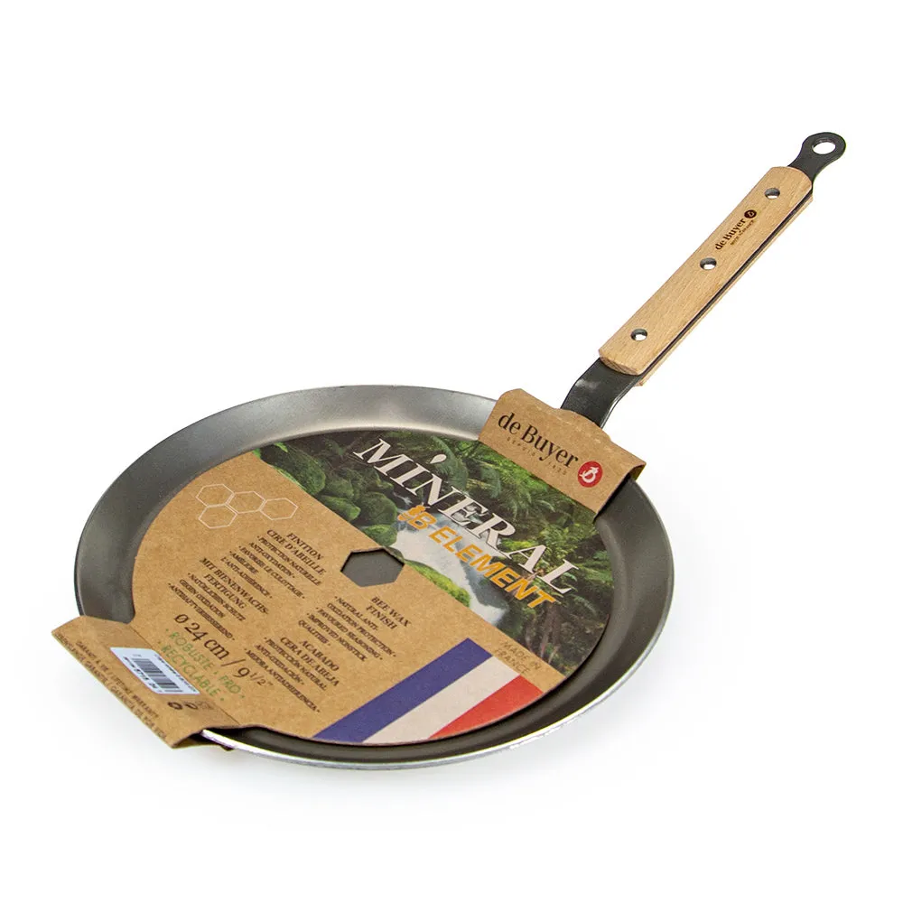 De Buyer Mineral B Element Crepe Pan