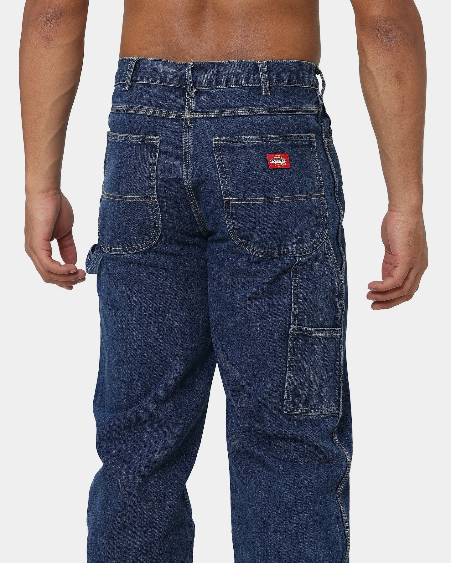 Dickies Relaxed Fit Carpenter Jeans Stone Washed In