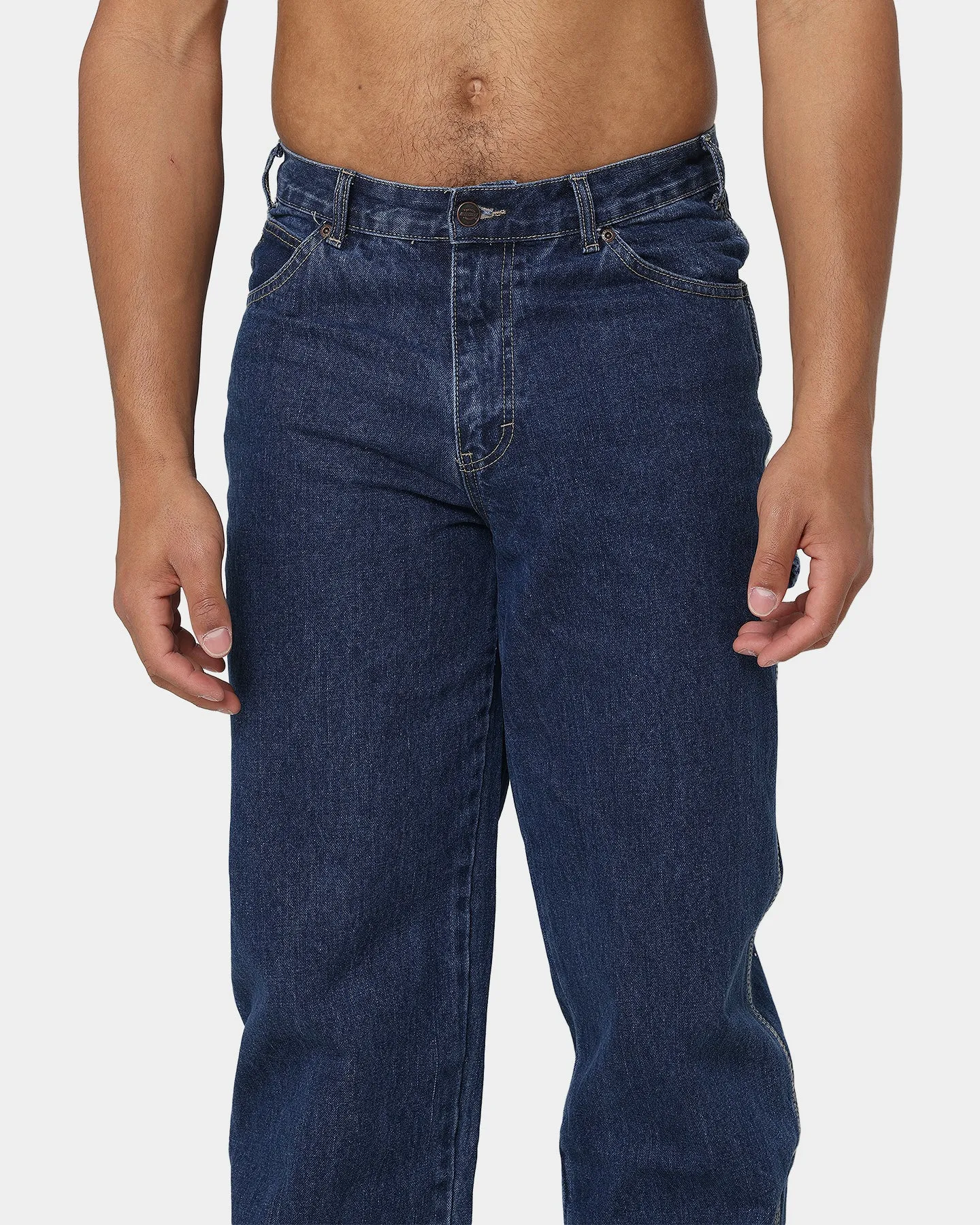 Dickies Relaxed Fit Carpenter Jeans Stone Washed In