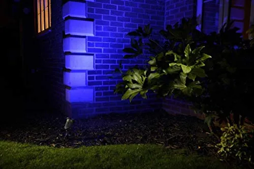 DMAK Multi Traders™ LED Outdoor Garden Spike Light 3W IP65, Blue, with 1 Year Warranty, Aluminium Body | garden lights | | 3w garden light | (Set-02)