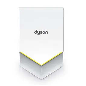 DYSON® Airblade HU02 V Series Hand Dryer - White Cover Surface Mounted