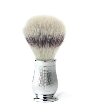 Edwin Jagger - CBASBSYNST Chatsworth Barley Synthetic Silver Tip Shaving Brush, Medium