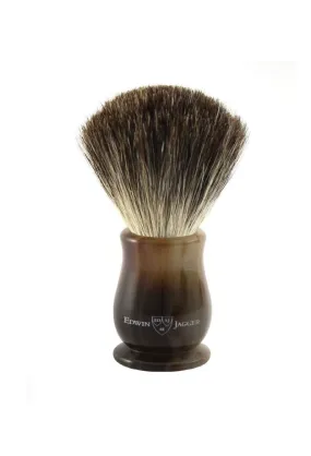 Edwin Jagger - LHCSBBB Chatsworth Imitation Light Horn Best Badger Shaving Brush, Medium