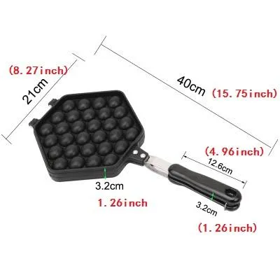 Egg waffle baking tray