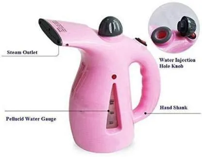 Fast Heat-up Steam Face Steamer Brush for Home and Travel for Facial, Cold and Cough and Garment