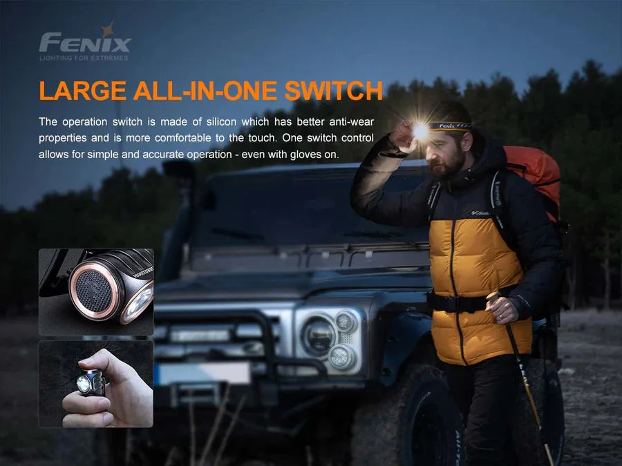 FENIX HM50R V2.0 RECHARGABLE HEADLAMP