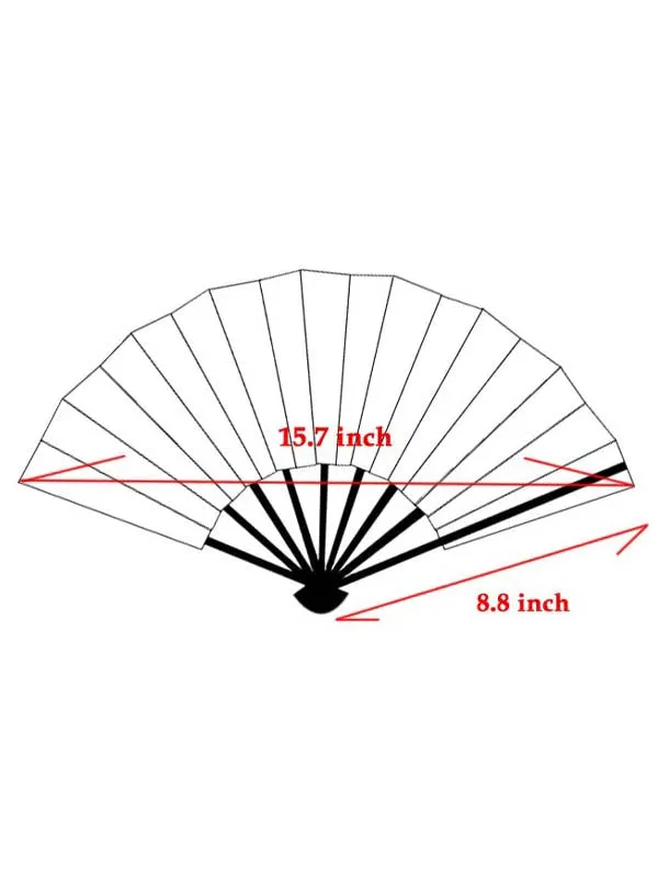 Folding Fan. made in Kyoto, Japan. Japanese Hand Fan. "Japaneses Traditional Art 『Ushiwaka Benkei』"