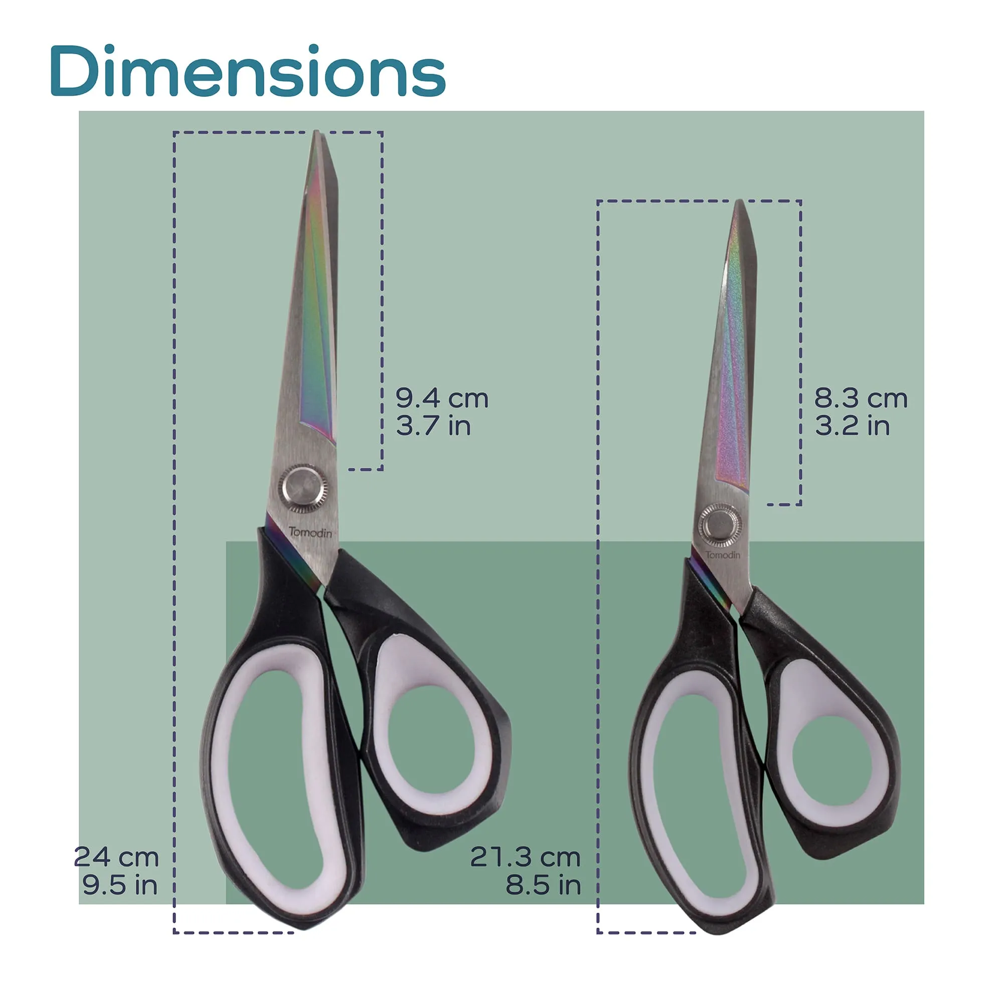 Forged Titanium Fabric Scissors Set