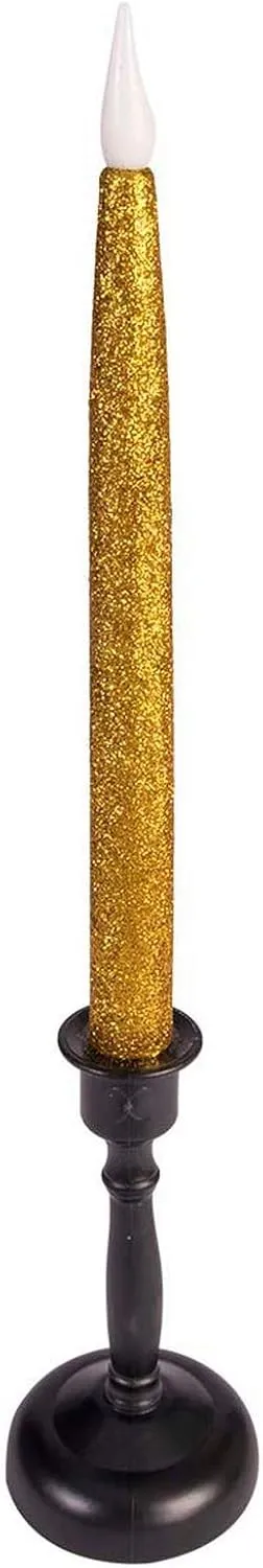 Forum Novelties Tapered Led Gold Candle