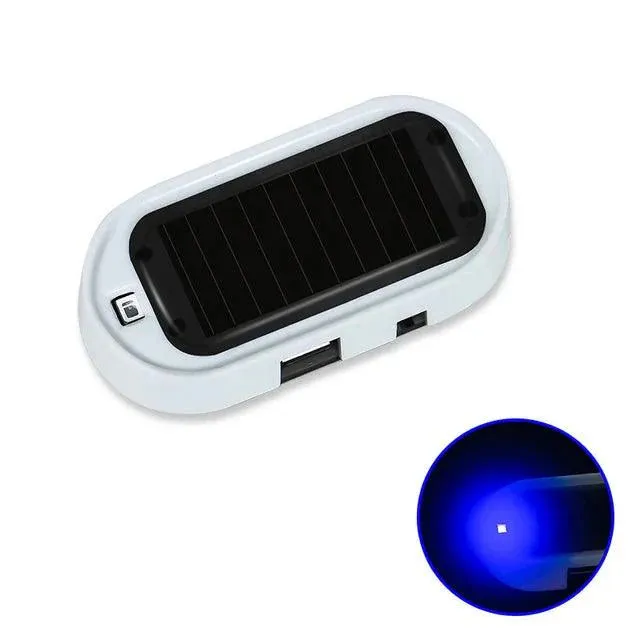 freedom forever solar Power Simulated Dummy Alarm Warning Anti-Theft LED Flashing