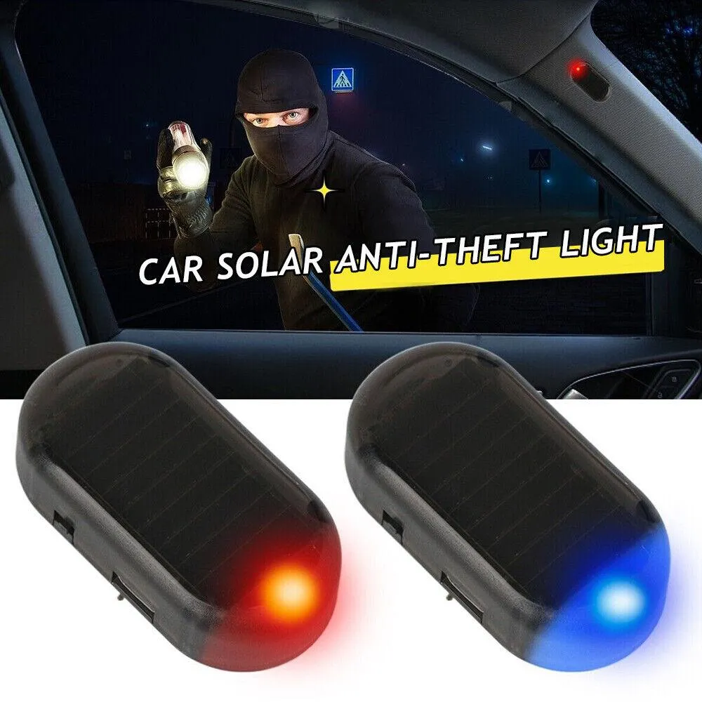 freedom forever solar Power Simulated Dummy Alarm Warning Anti-Theft LED Flashing