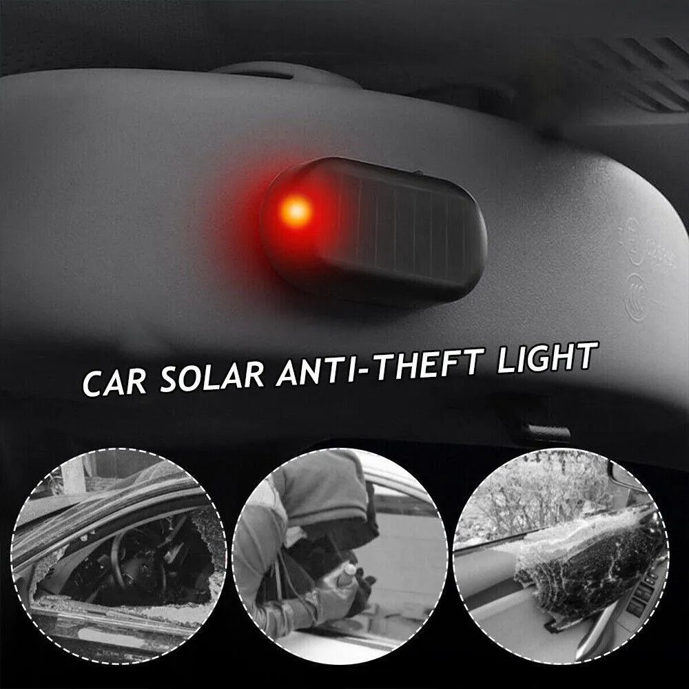 freedom forever solar Power Simulated Dummy Alarm Warning Anti-Theft LED Flashing