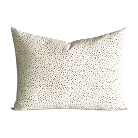 Funfetti Polka Dot Standard Sham Pillow Cover 20x27