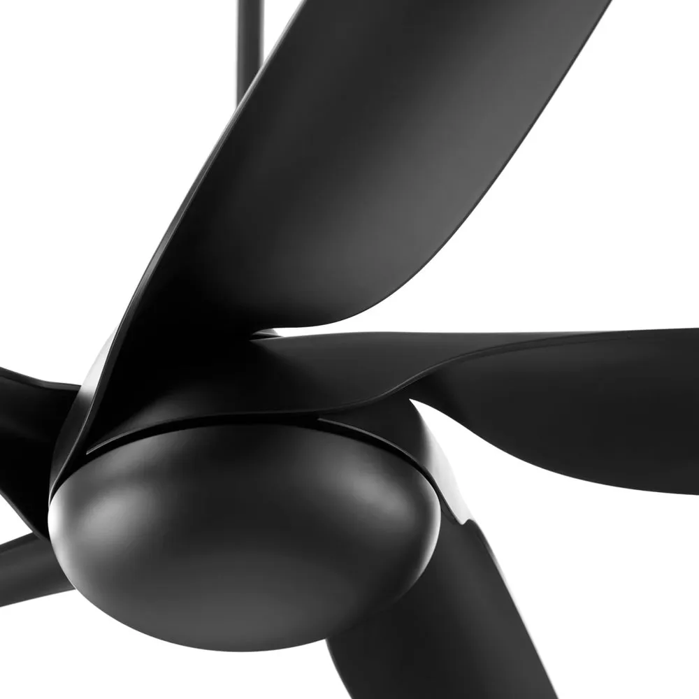 FURY 65" 5 BLADE CEILING FAN- MATTE BLACK