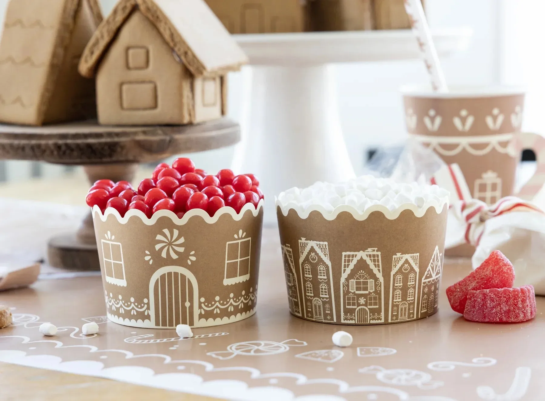 Gingerbread Jumbo Holiday Food Cups