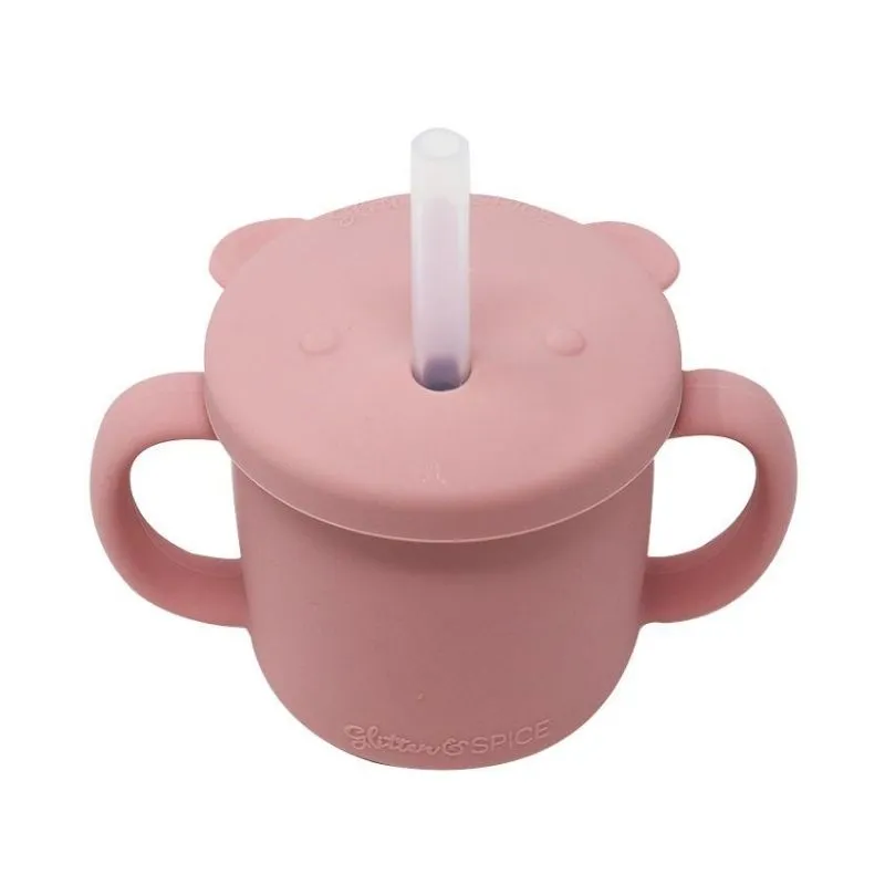 Grow With Me Silicone Bear Cup