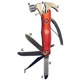 Hammer Beast Multi-Tool, Orange