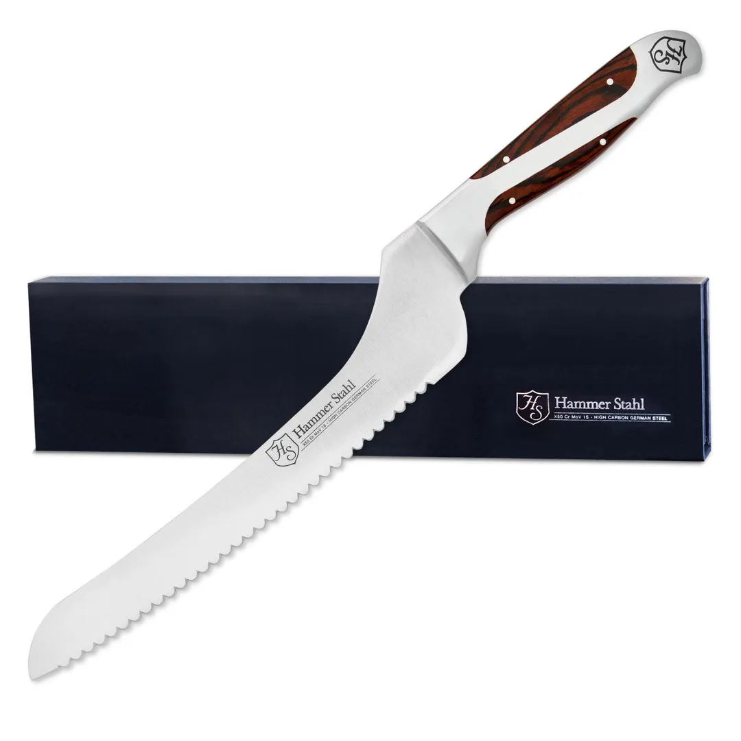 Hammer Stahl 9" Offset Bread Knife