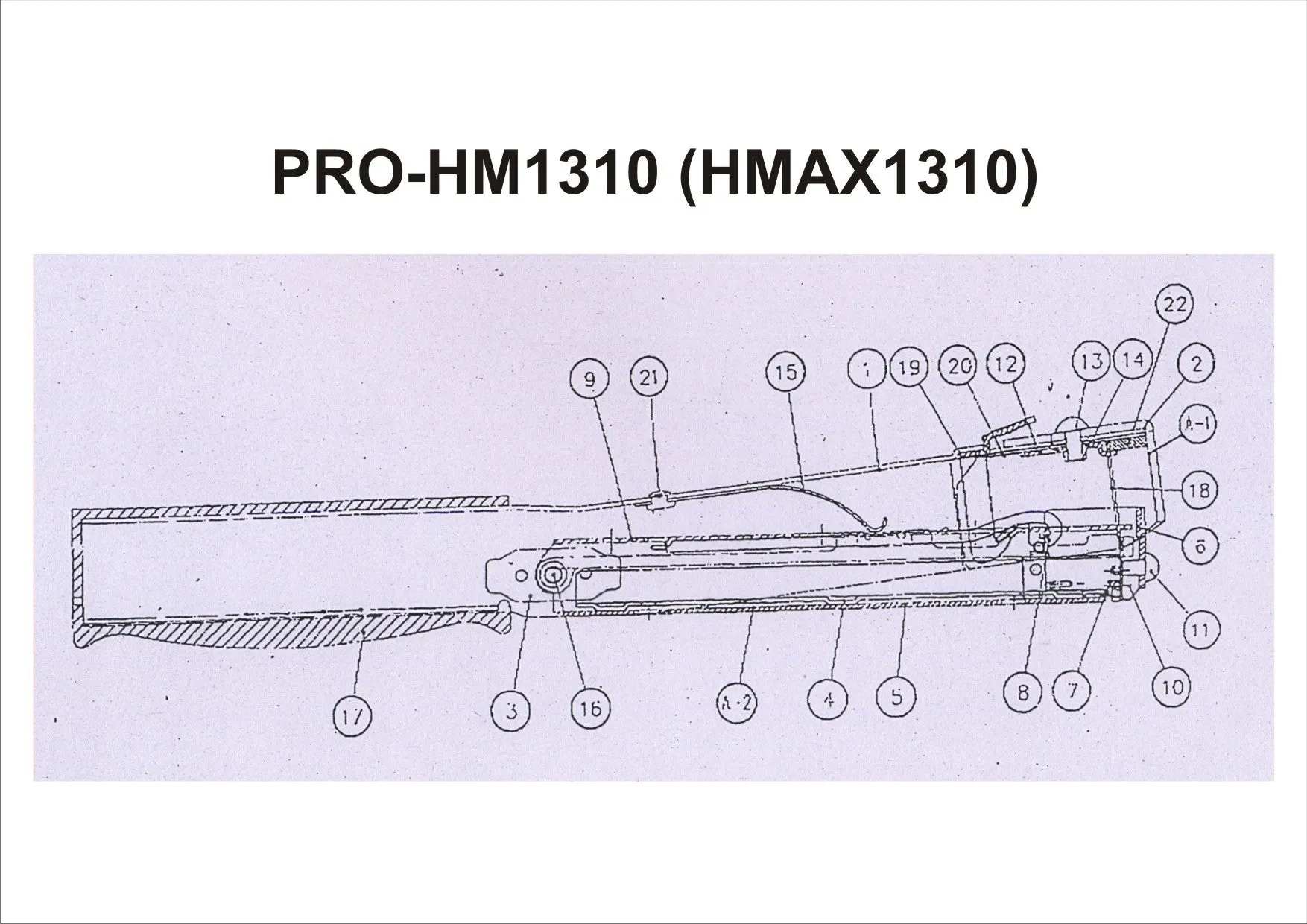 HAMMER TACKER KAYMO PRO-1310