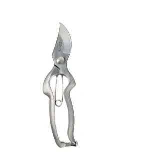 Handmade Stainless Steel Secateurs - 200mm