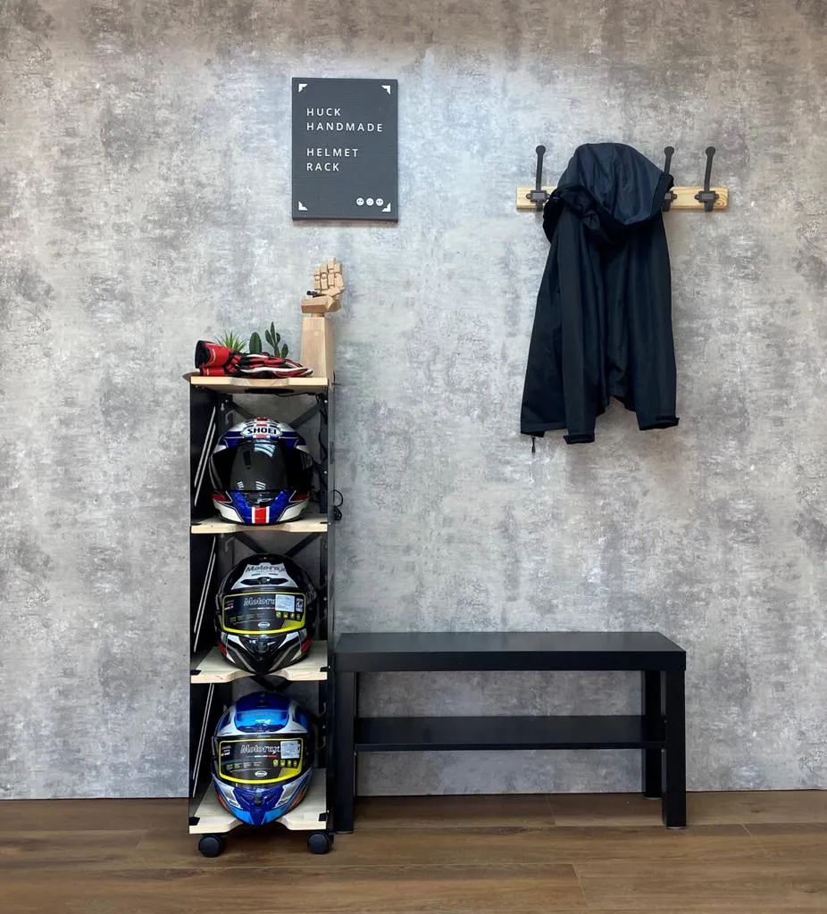 Helmet Cabinet - 4 Tier