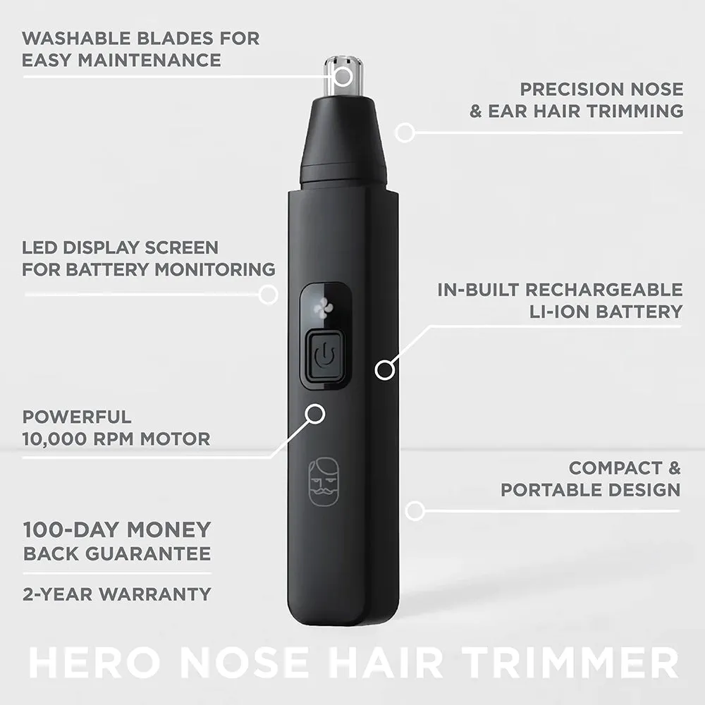 HERO Nose Hair Trimmer by Beard & Blade