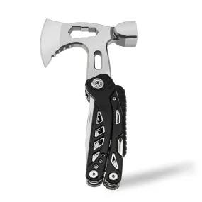 High quality 13 in 1 stainless steel multifunction tool  axe hammer camping survival multitool hammer with pliers