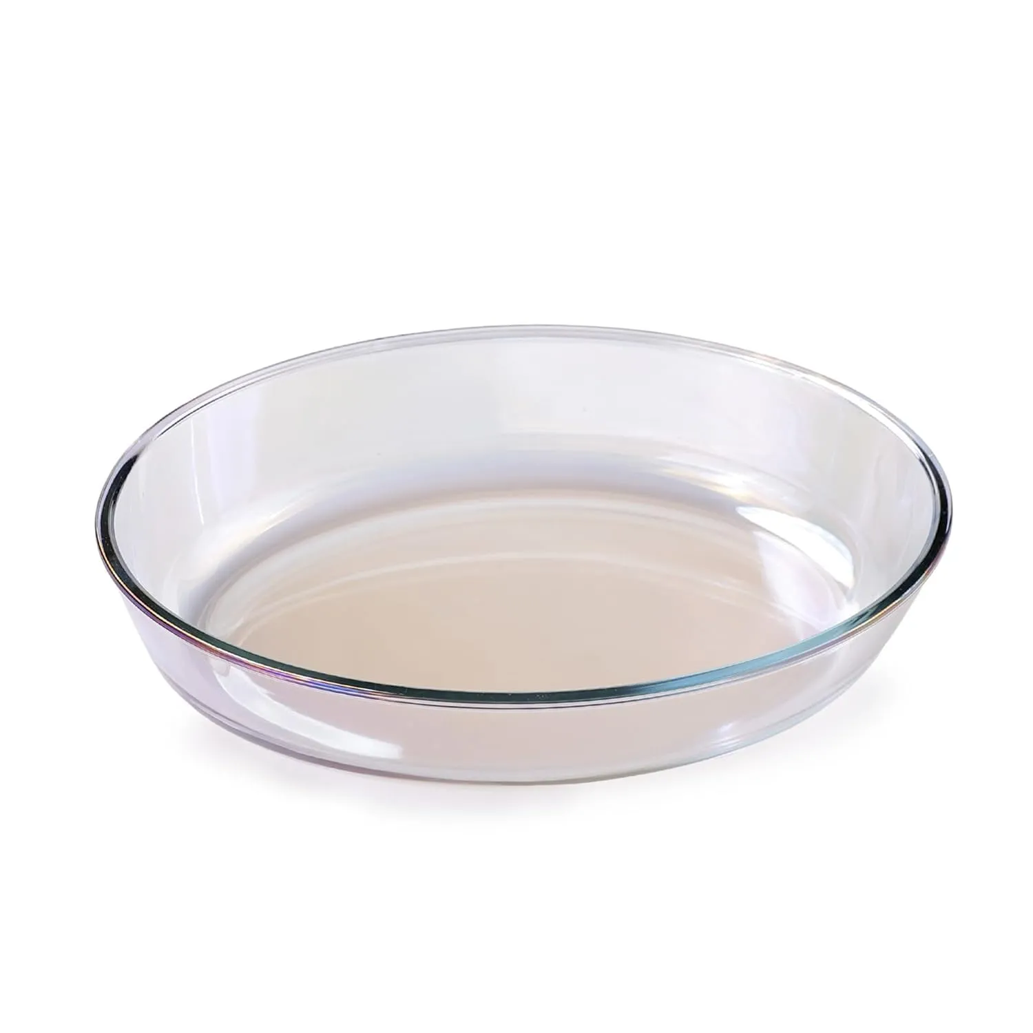 Homestic 1600 ml Borosilicate Glass Baking Tray | Transparent Microwave Oven Safe Utensils | Oval Bread Moulds for Baking | Dishwasher & Freezer Safe | Multipurpose use Serving Tray