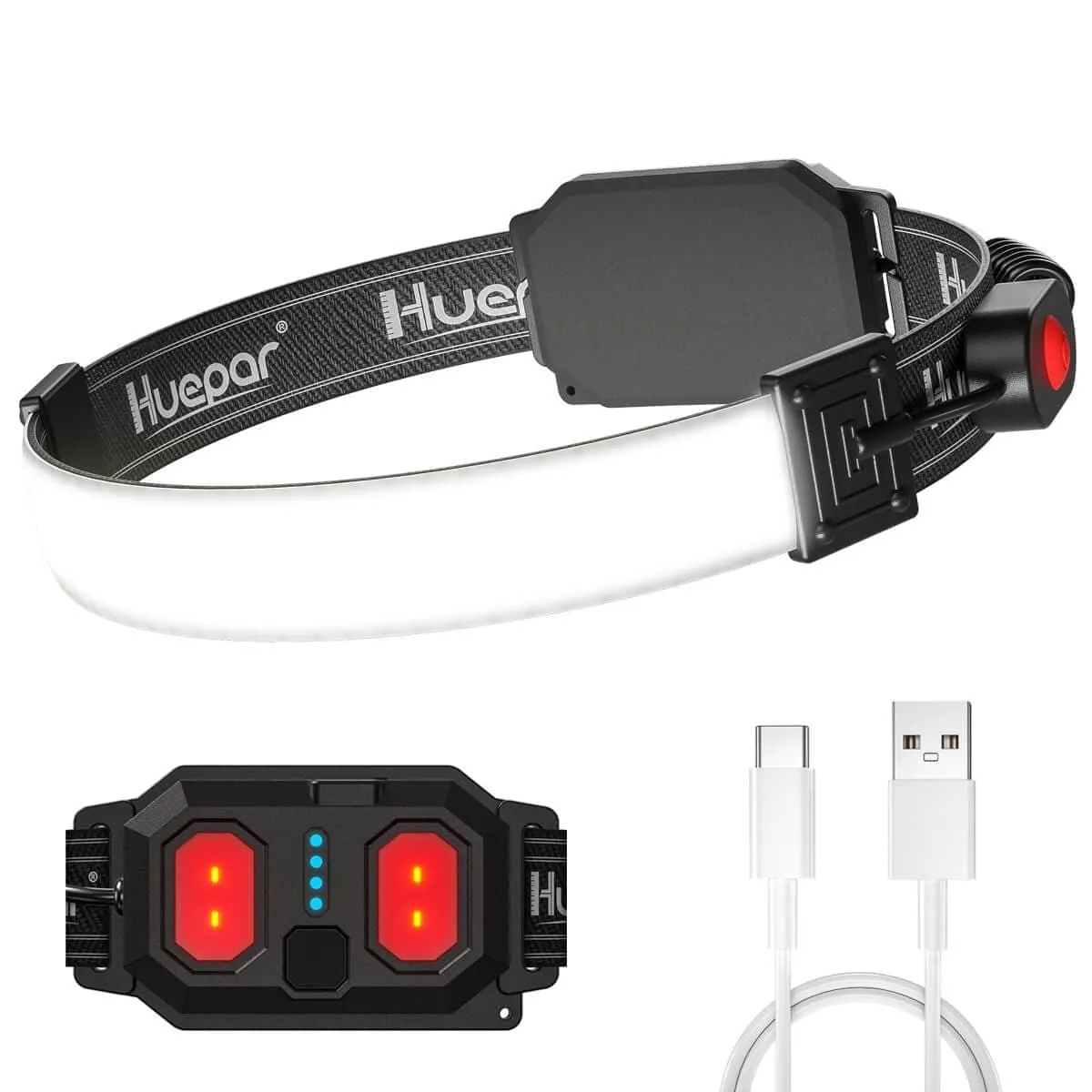 Huepar HL01 - 500 Lumens LED Headlamp