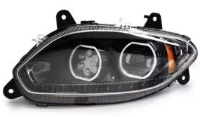 International LT LH Black LED Projector Headlamp 564.55224DBY