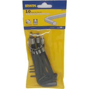 Irwin T9097428 Hexagonal Allen Wrench Set 10pcs (Inch)