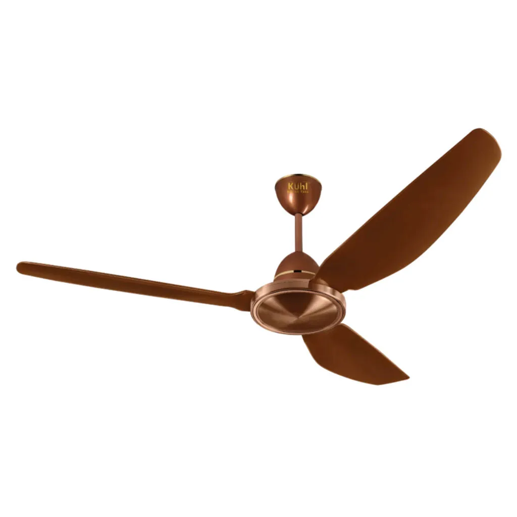 Kuhl Brise E3 BLDC Ceiling Fan With Remote 1320mm Brown