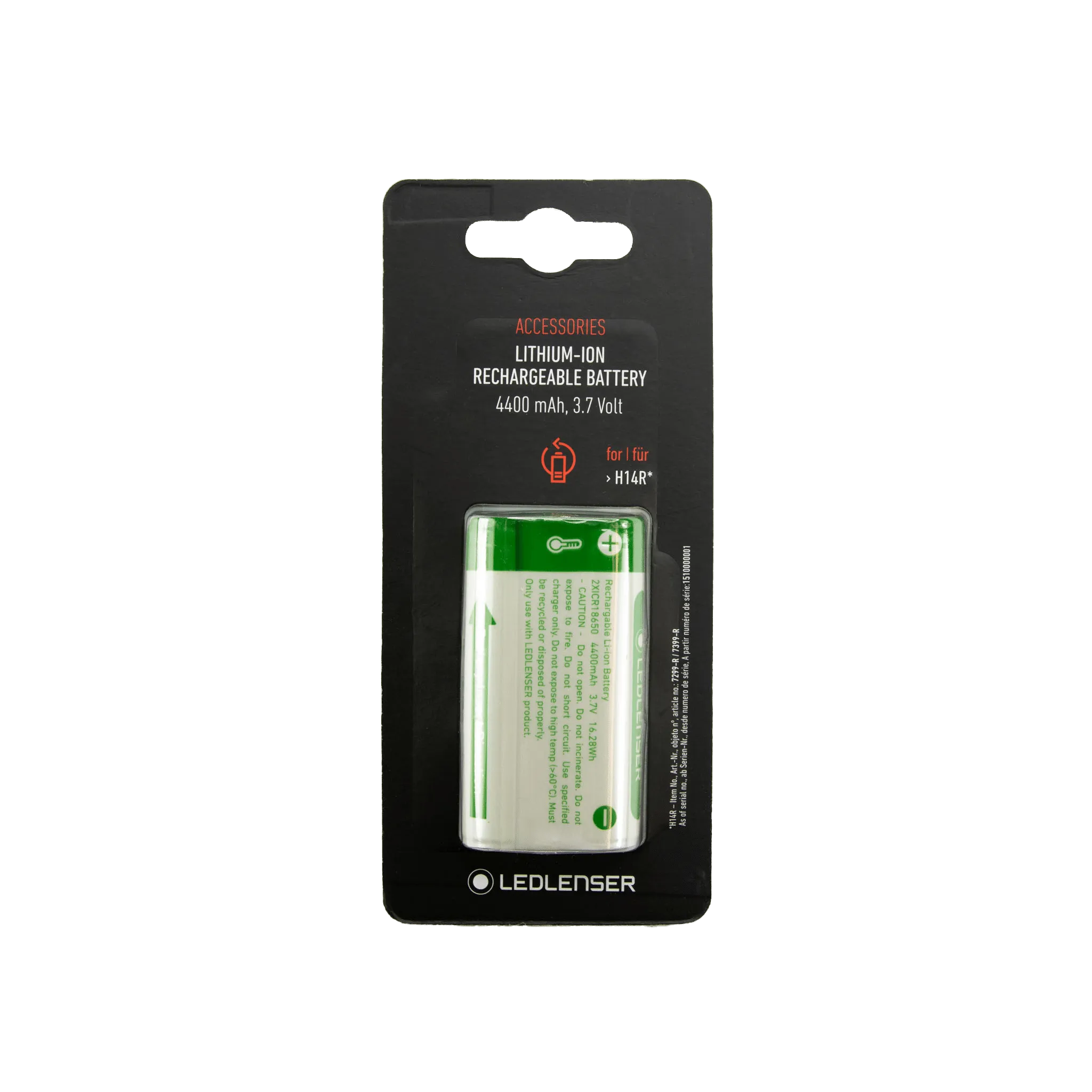 Li-ion Rechargeable Battery 4400 mAh | Suits H14R.2