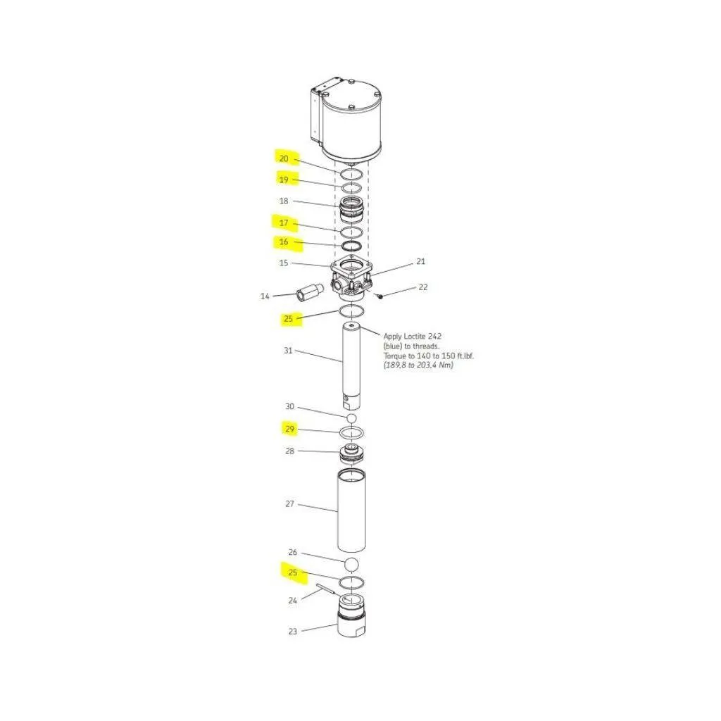 Lincoln Seal Kit For V410000000