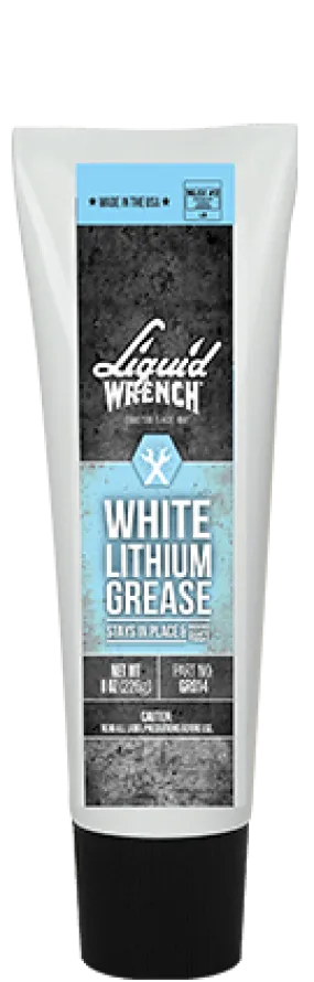 Liquid Wrench White Lithium Grease 8 oz.