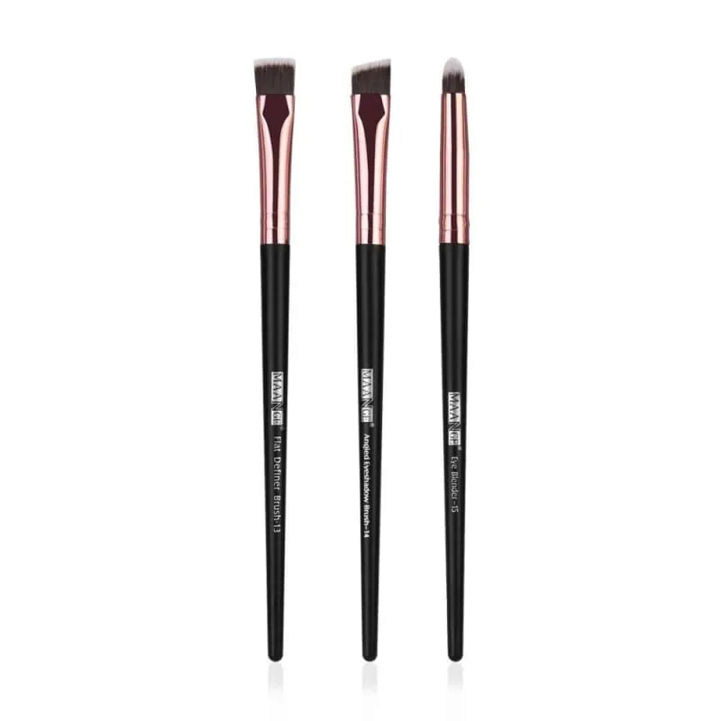 Long Makeup Brushes Set